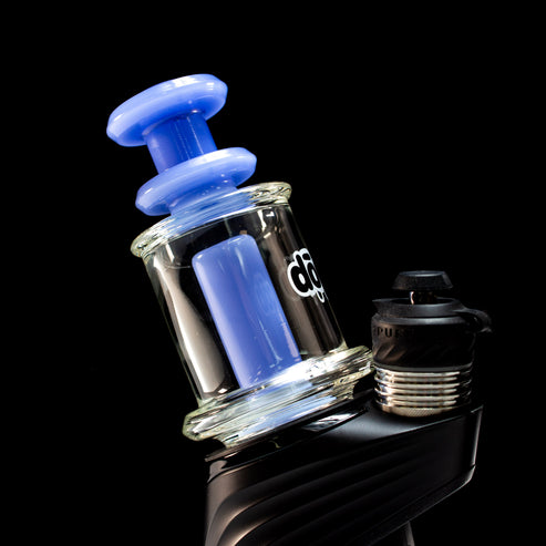 Dop Glass | Chug Peak Bubbler Attachment - Milky Blue