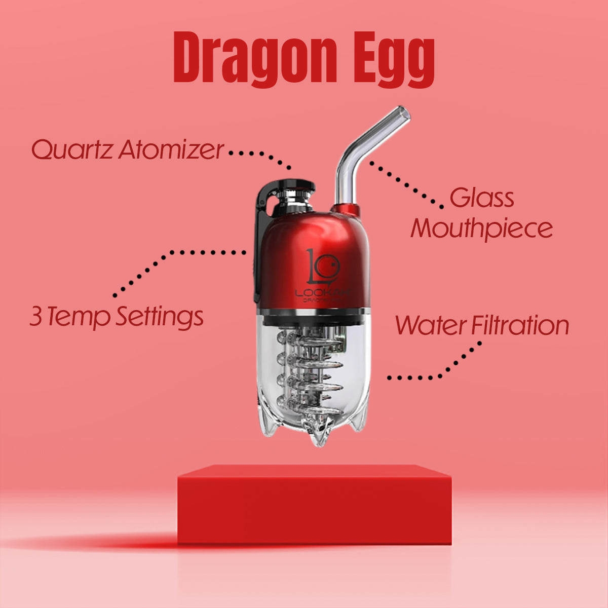 Lookah Dragon Egg E-Rig - Planet Caravan