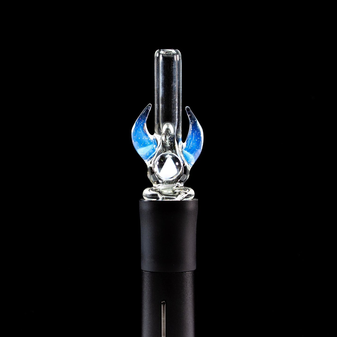 Magizle Magizle - Clear with Color Horns Opal Pivot Tip Heady Pivot Accessories | Planet Caravan