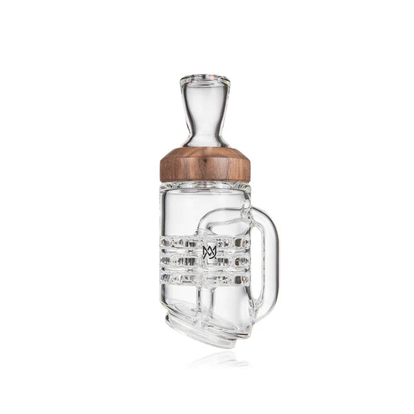 MJ Arsenal Walnut Halo Bubbler Peak Attachment - Planet Caravan