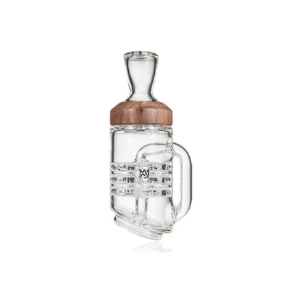 MJ Arsenal Walnut Halo Bubbler Peak Attachment - Planet Caravan