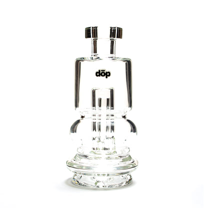 Dop Glass | Hybrid Peak/Pivot Bubbler Attachment - Clear