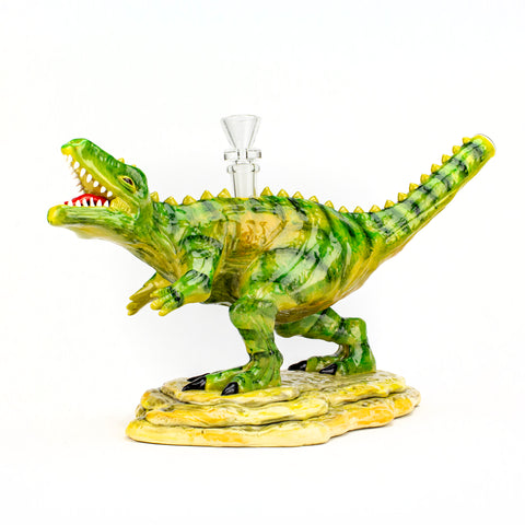 Phoenix Green 3D Painted Dinosaur Rig #HD500 - Planet Caravan