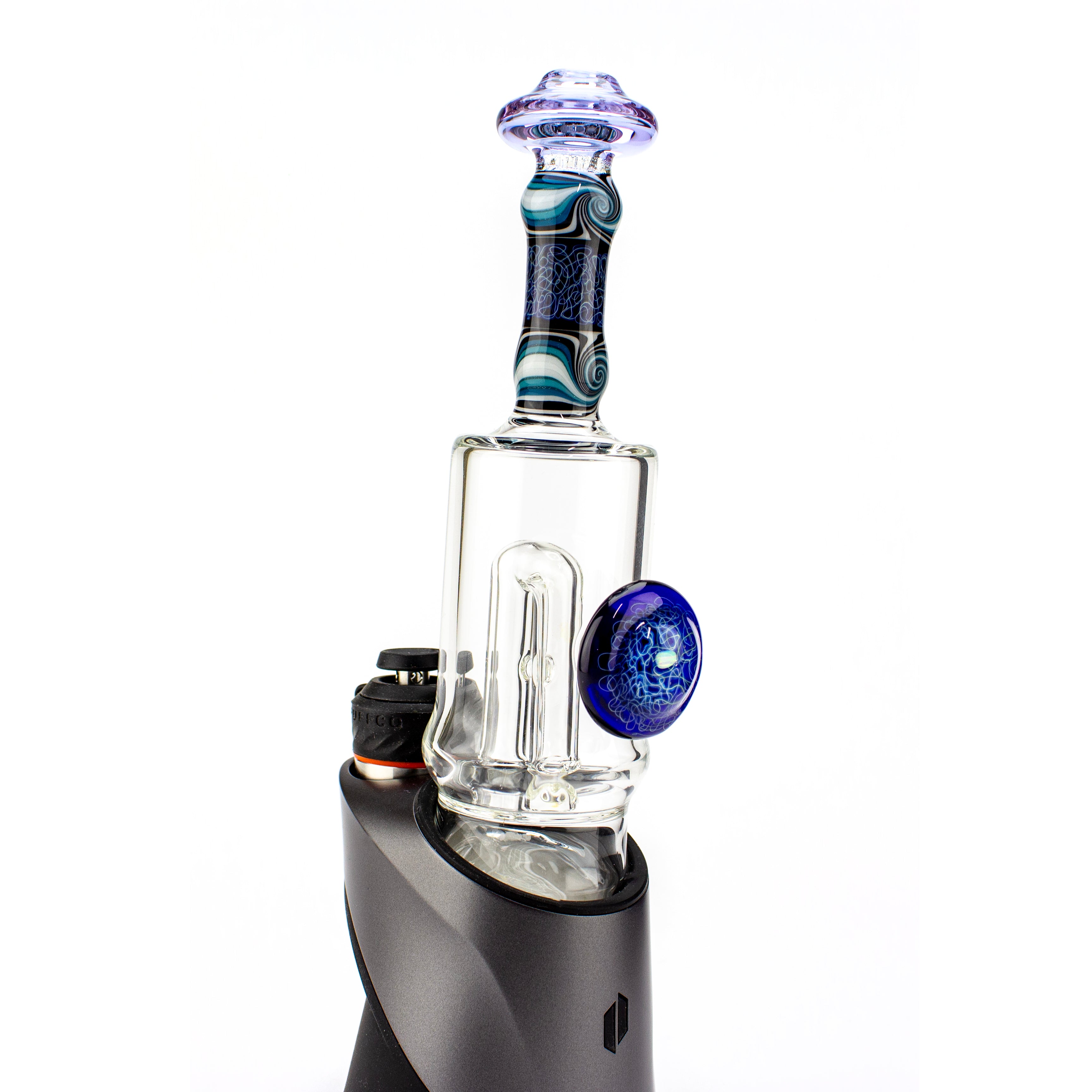 Chuck B Glass Squiggletech Peak Attachment #CHB03 - Planet Caravan