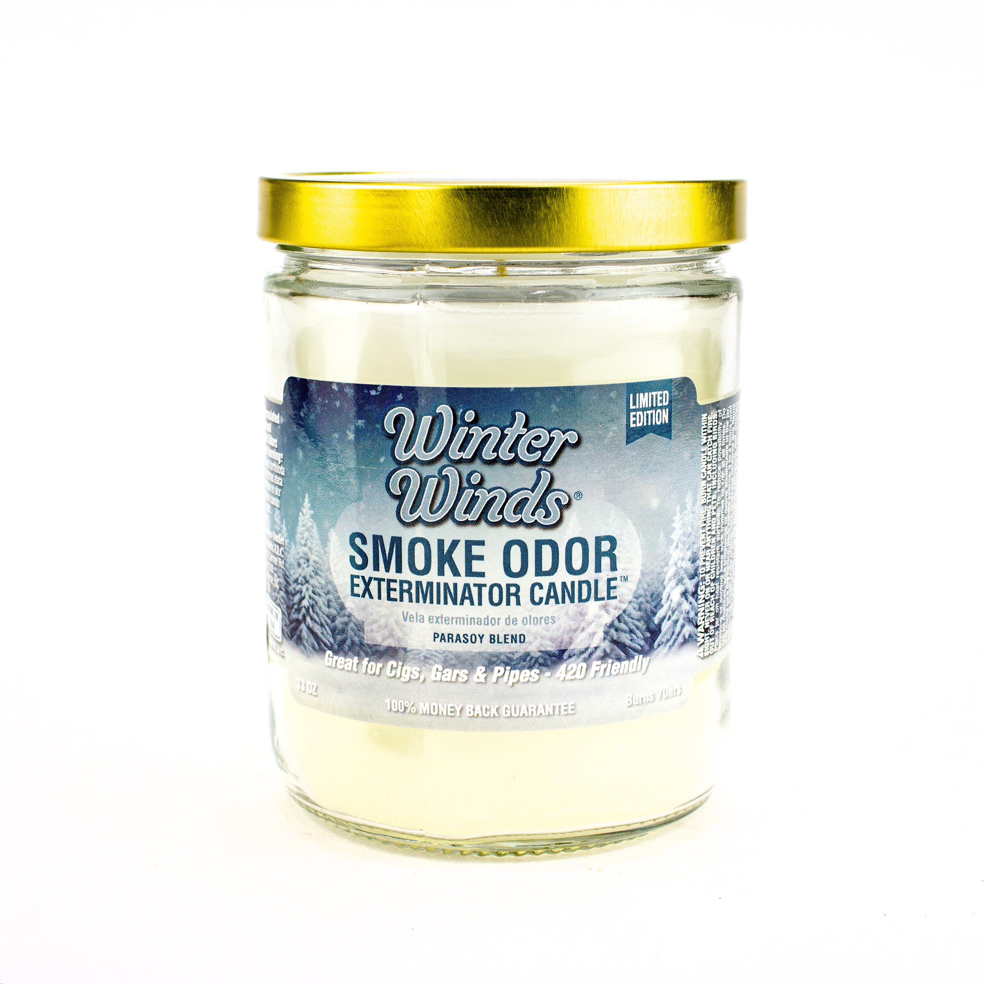 Smoke Odor Odor Exterminator Candle - Planet Caravan