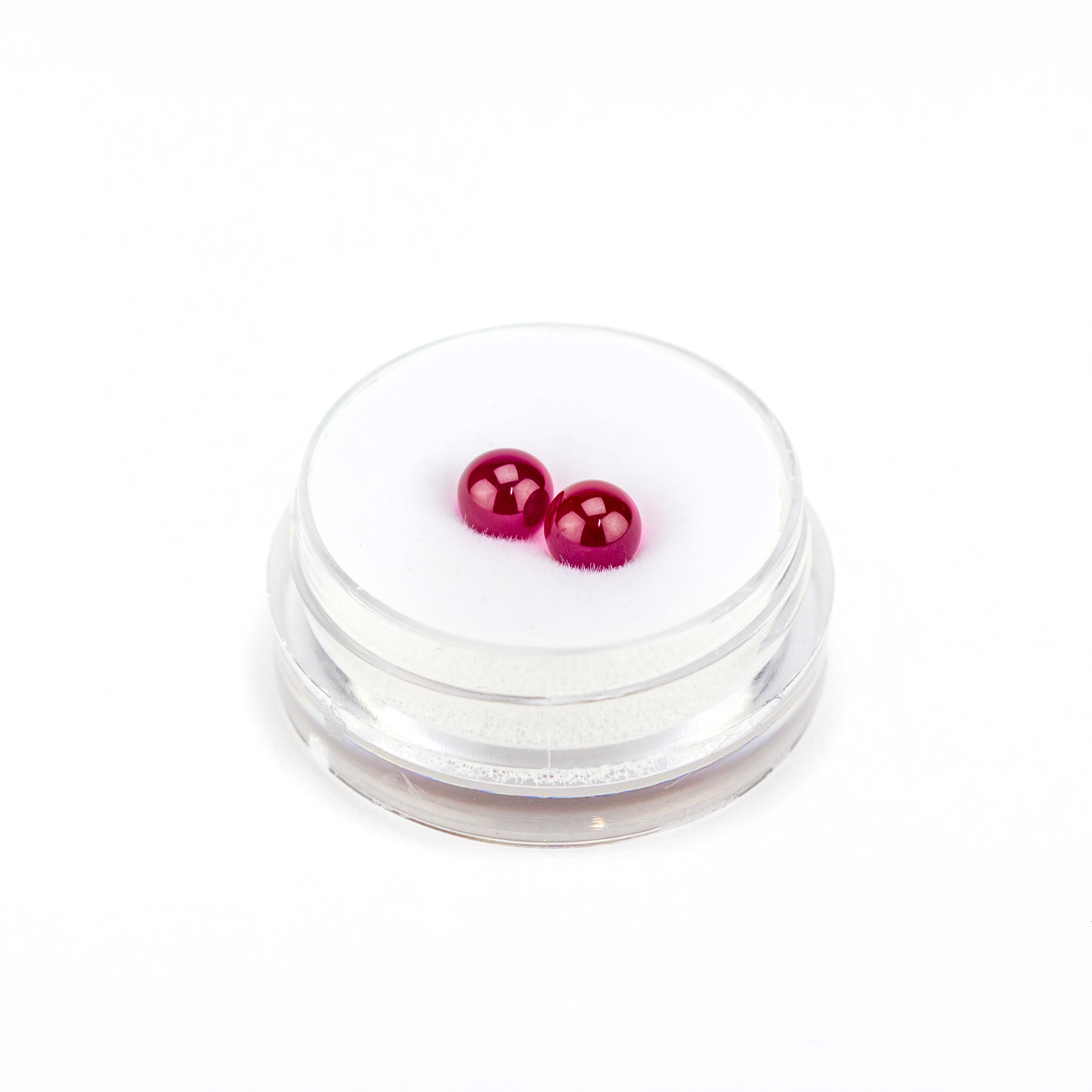 Ruby Pearl Co 2pk 5mm Ruby Terp Pearls #RPB10 - Planet Caravan