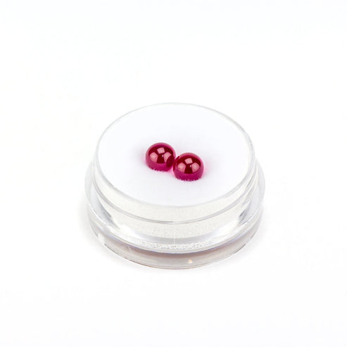 Ruby Pearl Co Ruby Pearl Co | 2pk 5mm Ruby Terp Pearls RPB10 Marbles & Pearls | Planet Caravan