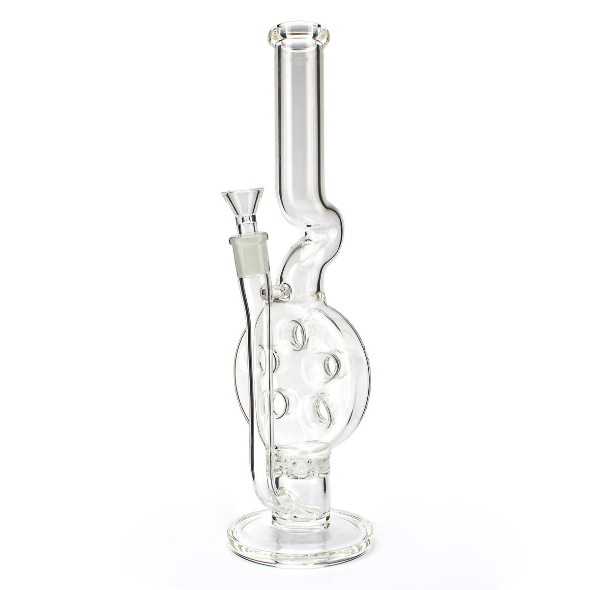 Dark Matter Dark Matter | Clear Mini Swiss Bongs | Planet Caravan