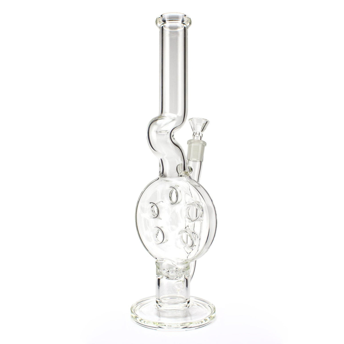Dark Matter Dark Matter | Clear Mini Swiss Bongs | Planet Caravan
