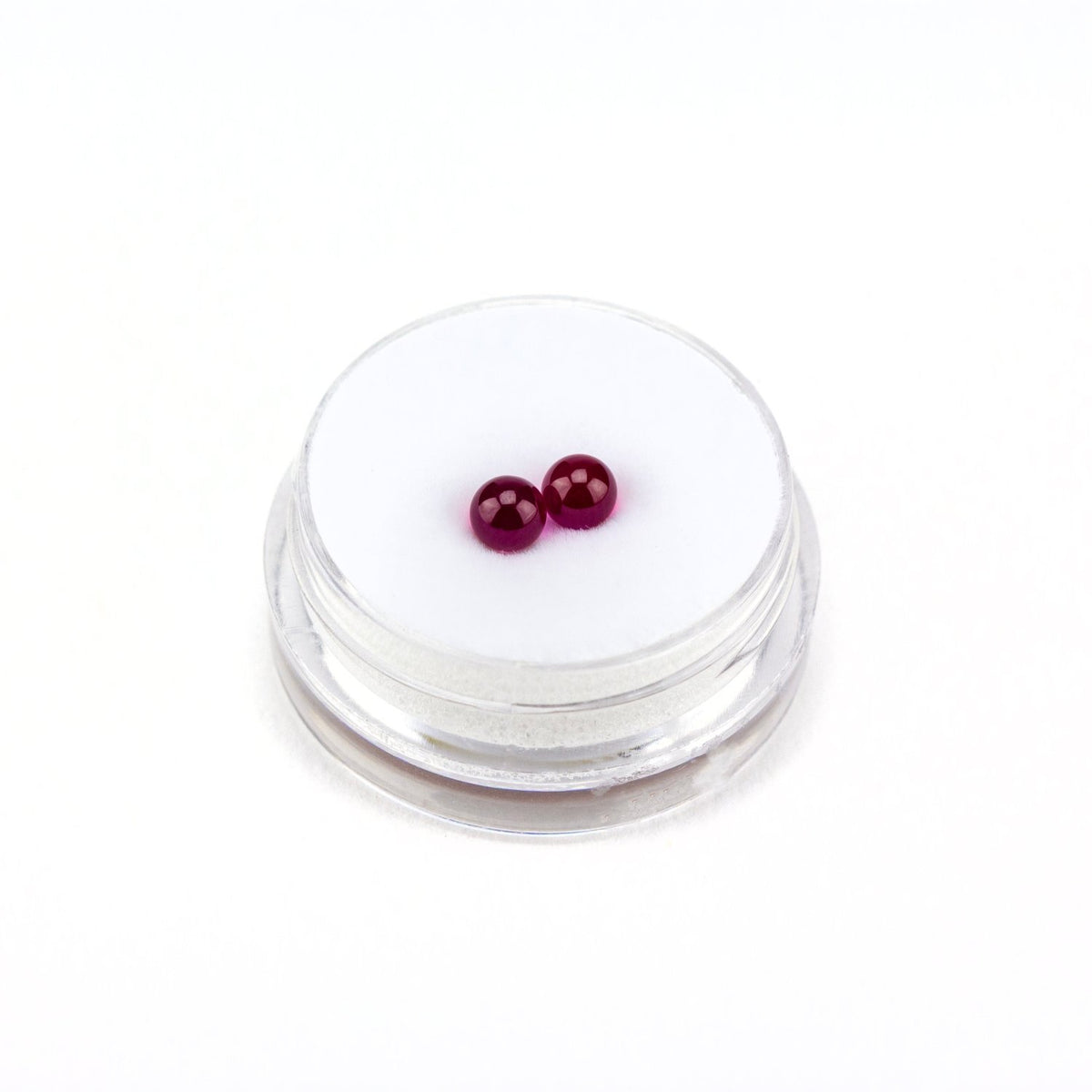 Ruby Pearl Co Ruby Pearl Co | 2pk 4mm Ruby Terp Pearl RPB19 Marbles & Pearls | Planet Caravan