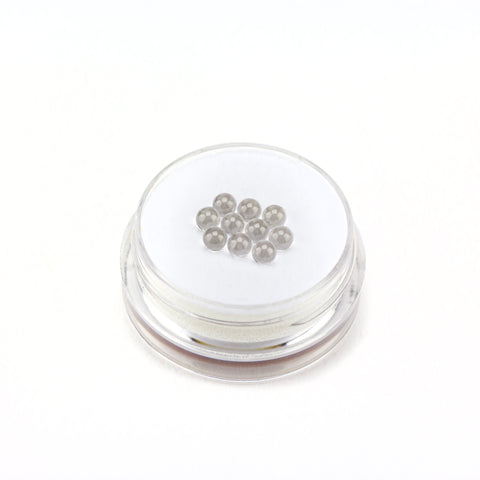 Ruby Pearl Co 10pk 3mm Clear Sapphire Terp Pearls #RPB53 - Planet Caravan