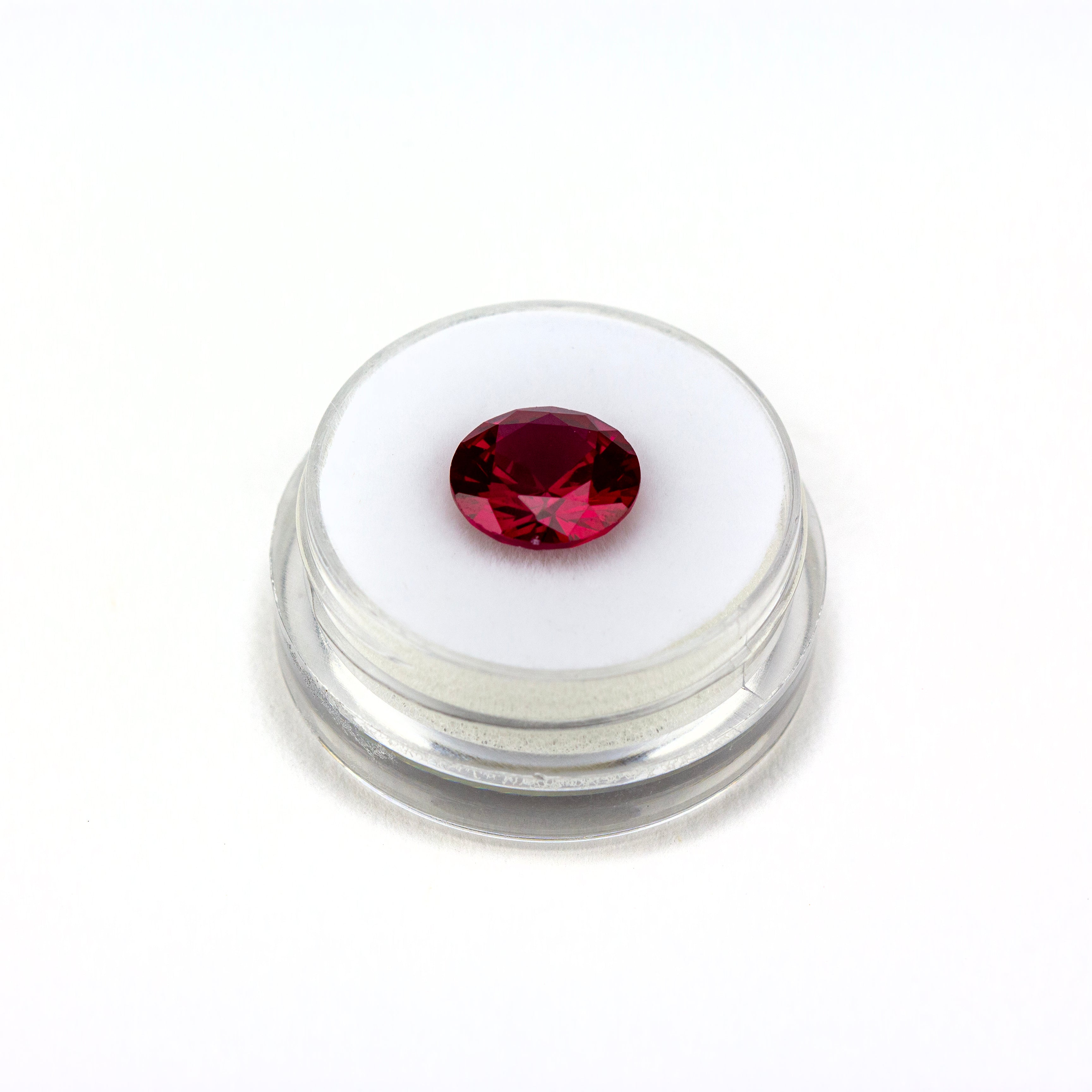 Ruby Pearl Co Diamond Cut 10mm Ruby Pearl #RPB15 - Planet Caravan