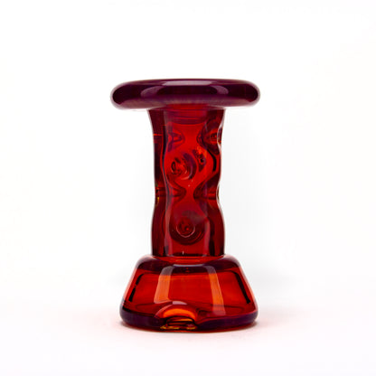 Durin Glass NS Yellow & Orange Elvis Cooling Tower Dry Top Attachment #DUR19 - Planet Caravan
