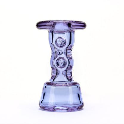 Durin Glass Trans Purple Cooling Tower Dry Top Attachment #DUR22 - Planet Caravan