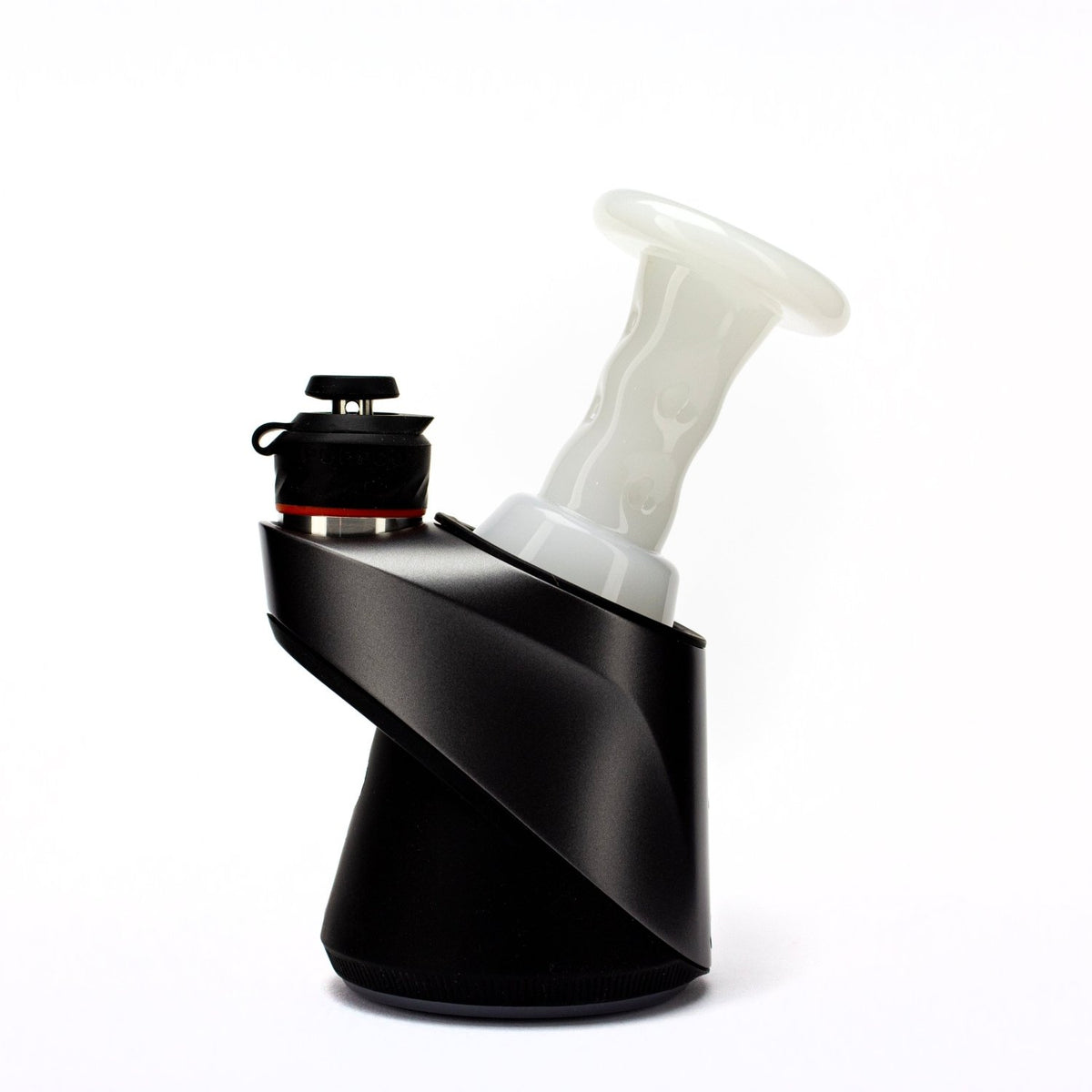 Durin Glass Solid White Cooling Tower Peak Dry Top DUR18 Vaporizer Attachments | Planet Caravan