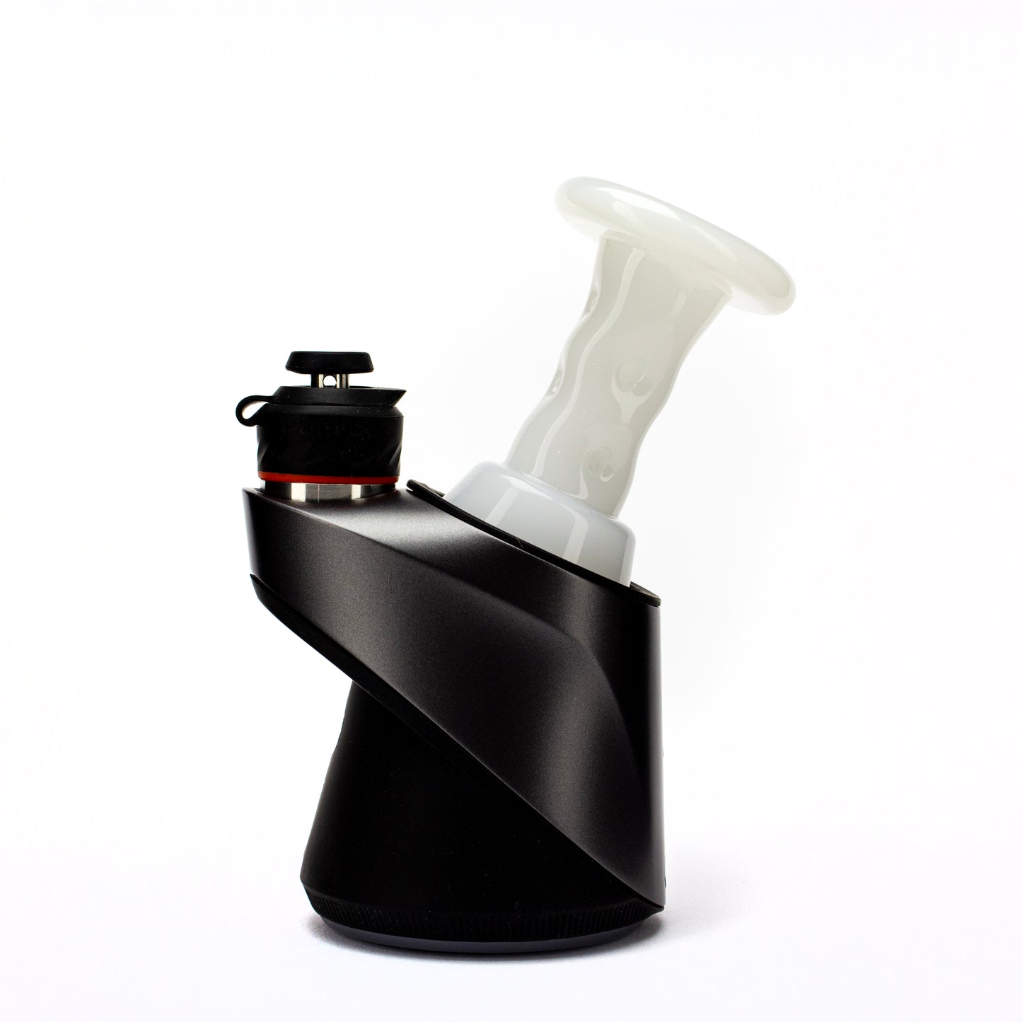 Durin Glass Solid White Cooling Tower Dry Top Attachment #DUR18 - Planet Caravan