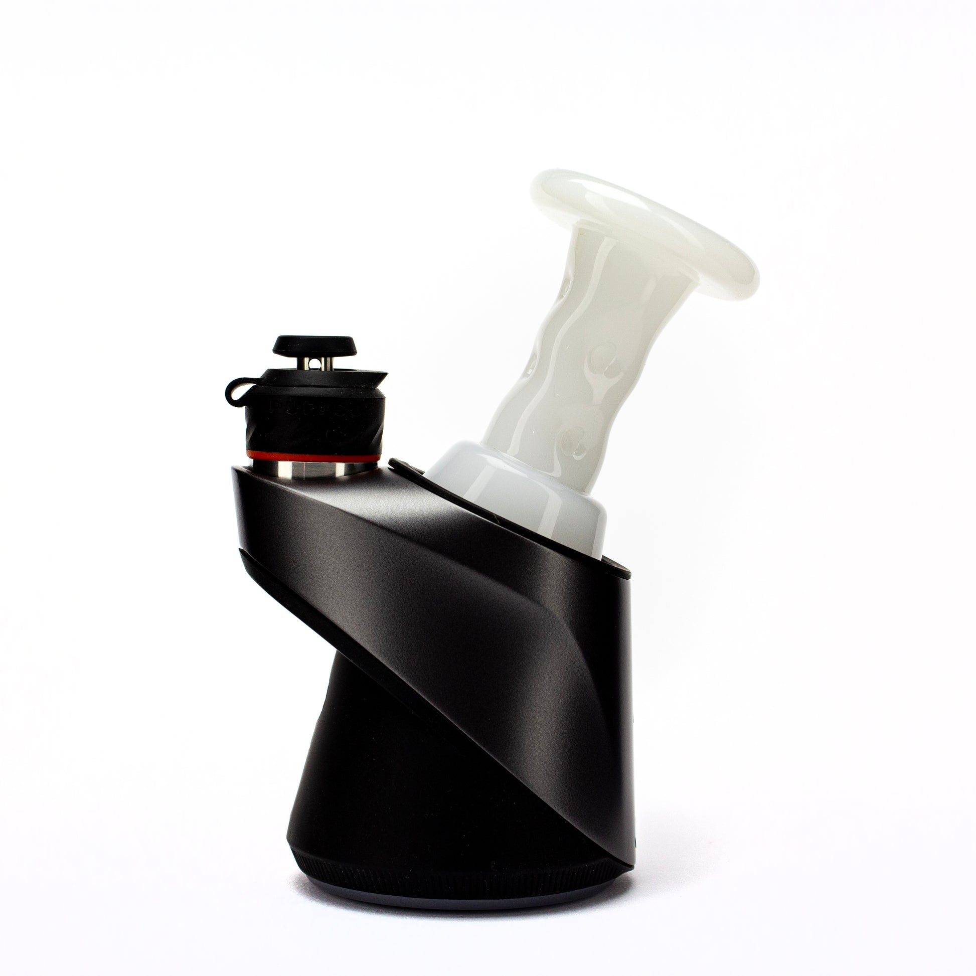 Durin Glass Solid White Cooling Tower Dry Top Attachment #DUR18 - Planet Caravan