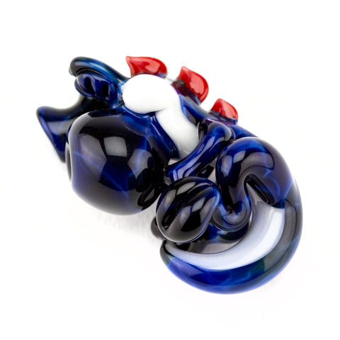 Blue Agate Yoshi Pendant #BGB133