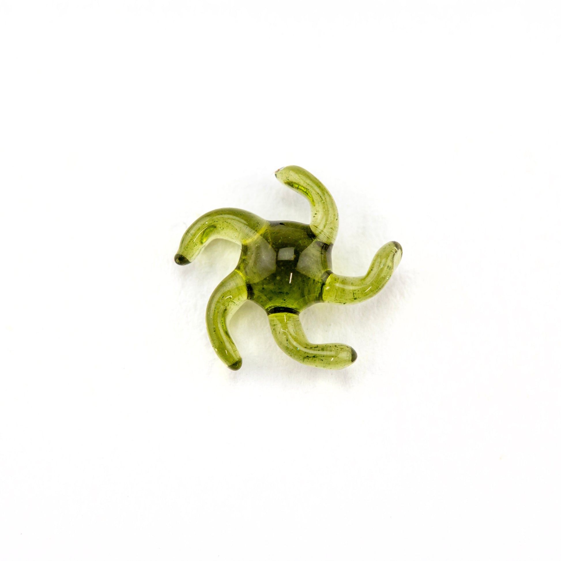 Yarbi Glass Smoke Peak Pro Spinner Pearl #YAR38 - Planet Caravan