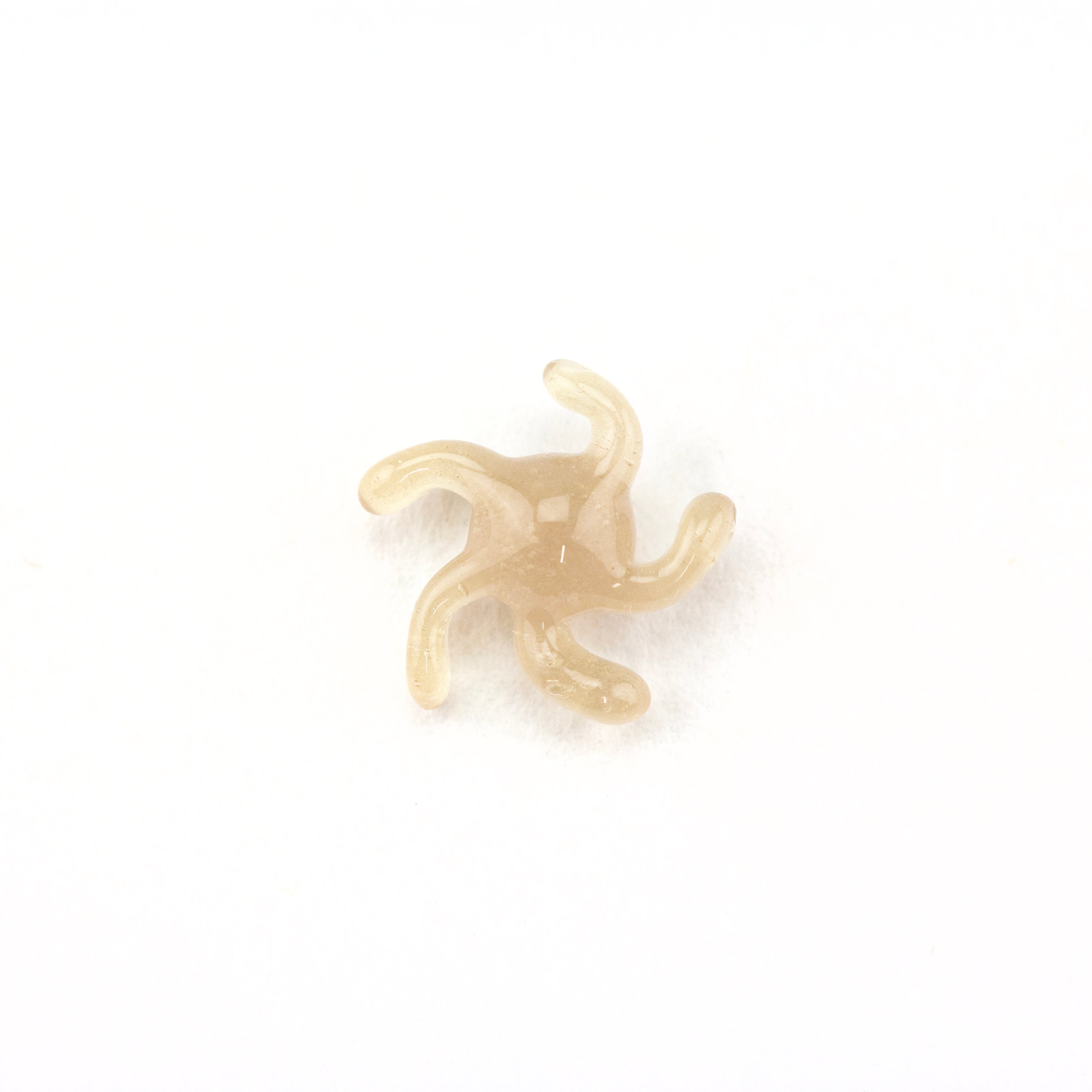 Yarbi Glass Shifty Peach (CFL) Proxy Spinner Pearl #YAR46 - Planet Caravan