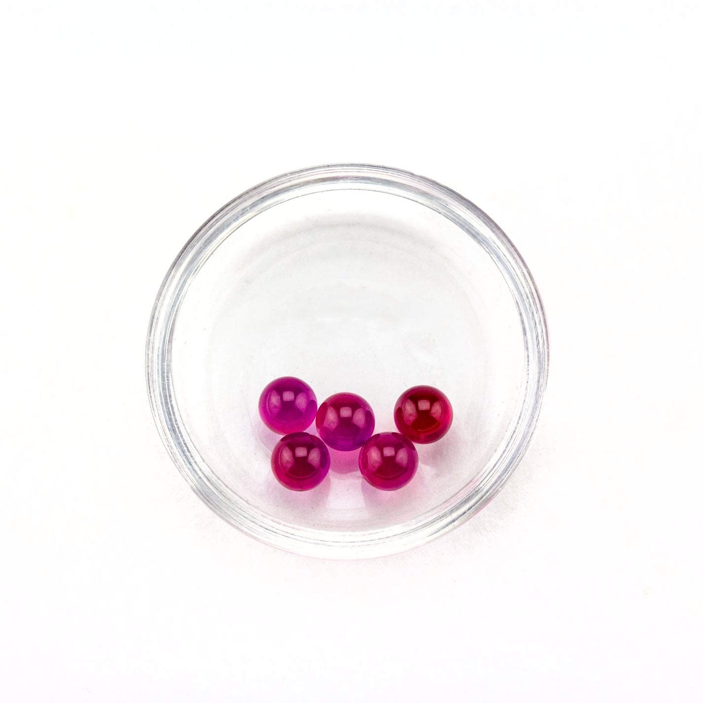 Dark Matter Dark Matter | 5-Pack Ruby Pearl Bundle Marbles & Pearls | Planet Caravan