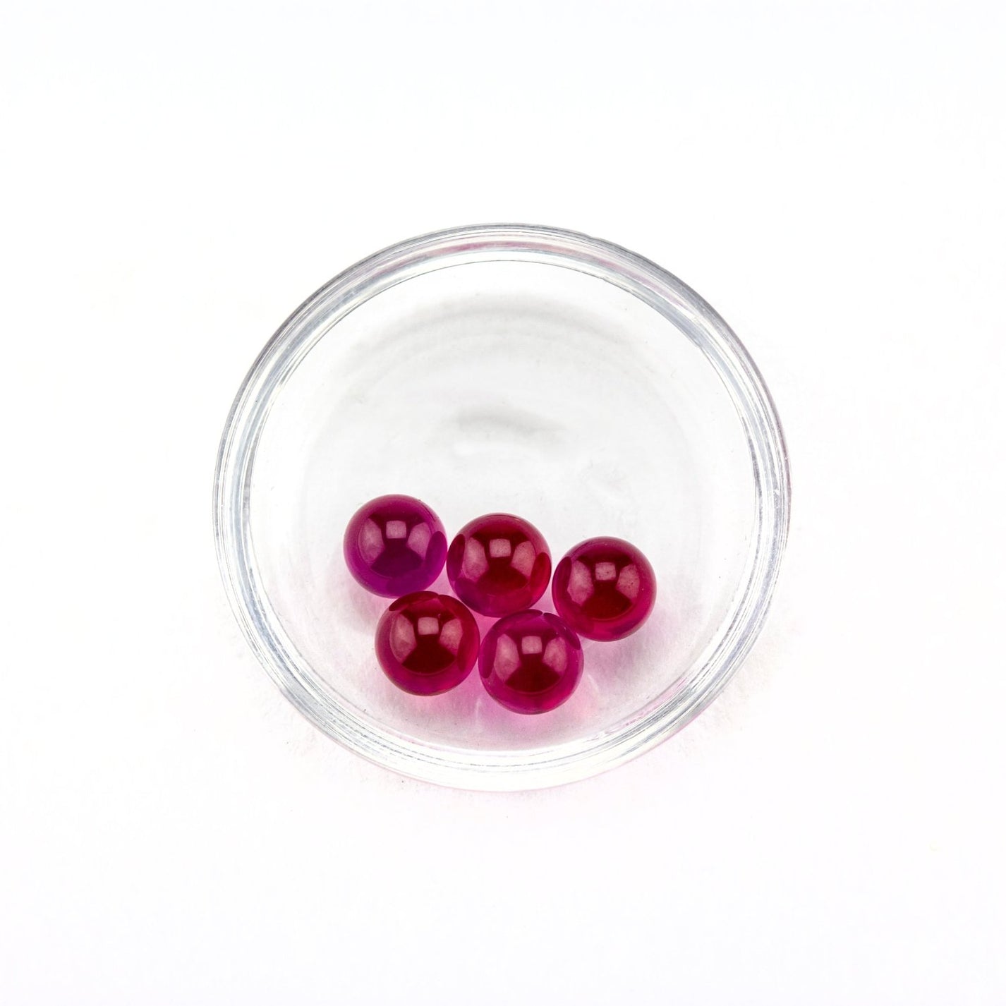 Dark Matter Dark Matter | 5-Pack Ruby Pearl Bundle Marbles & Pearls | Planet Caravan