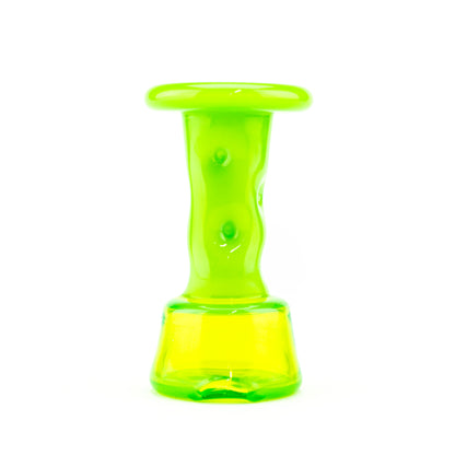 Durin Glass Milky Green Cooling Tower Dry Top Attachment #DUR24 - Planet Caravan