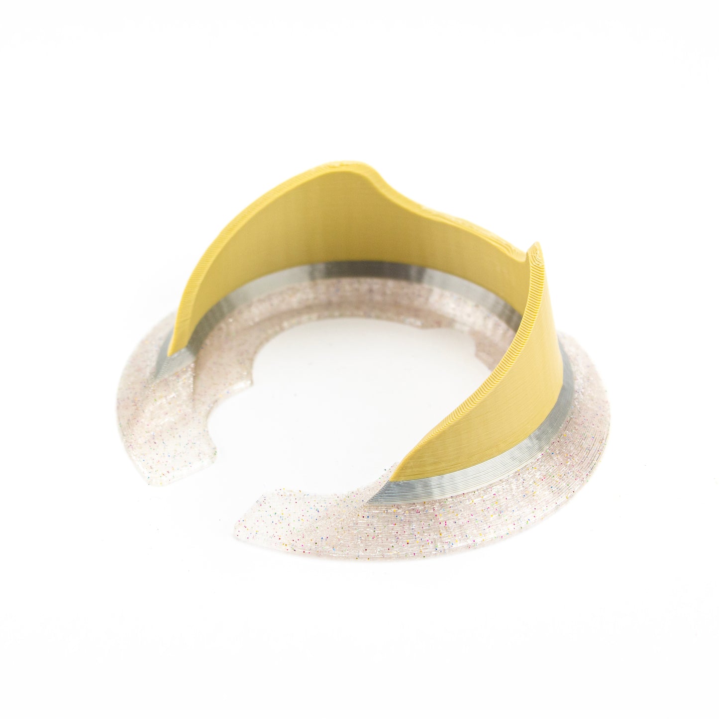 Derek Holtz Tan, Silver & Clear Sparkle Peak Pro Base #DHZ09 - Planet Caravan