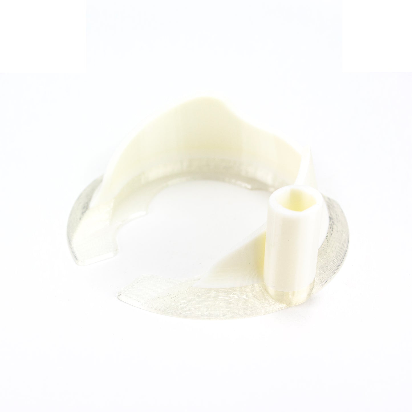 Derek Holtz White & Clear Peak Pro + Hot Knife Base #DHZ13 - Planet Caravan