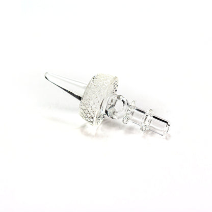 Juicy Bones Clear Textured Joystick Cap #JUB02 - Planet Caravan