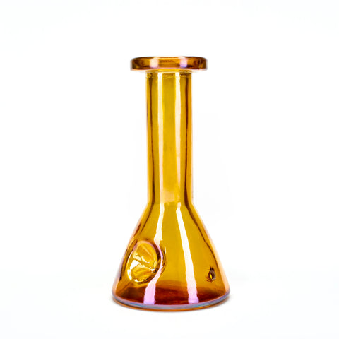 Electroplated Beaker Hand Pipe #PP5016