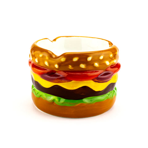 Cheeseburger Ceramic Ashtray