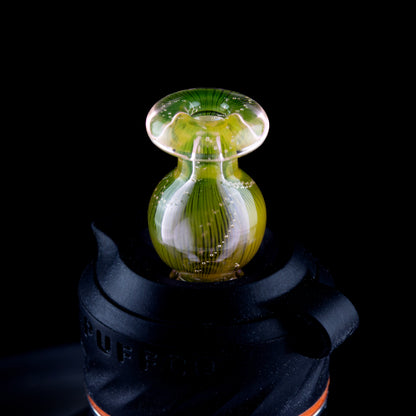 Charlie Shaw Glass Fumed 3DXL Joystick Cap #CSG17 - Planet Caravan