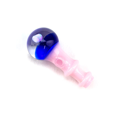 Pink & Light Cobalt Peak V2 Opal Joystick Cap #CAP097