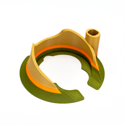 Derek Holtz Desert, Orange & Army Green Peak Pro & Hot Knife Base #DHZ34 - Planet Caravan