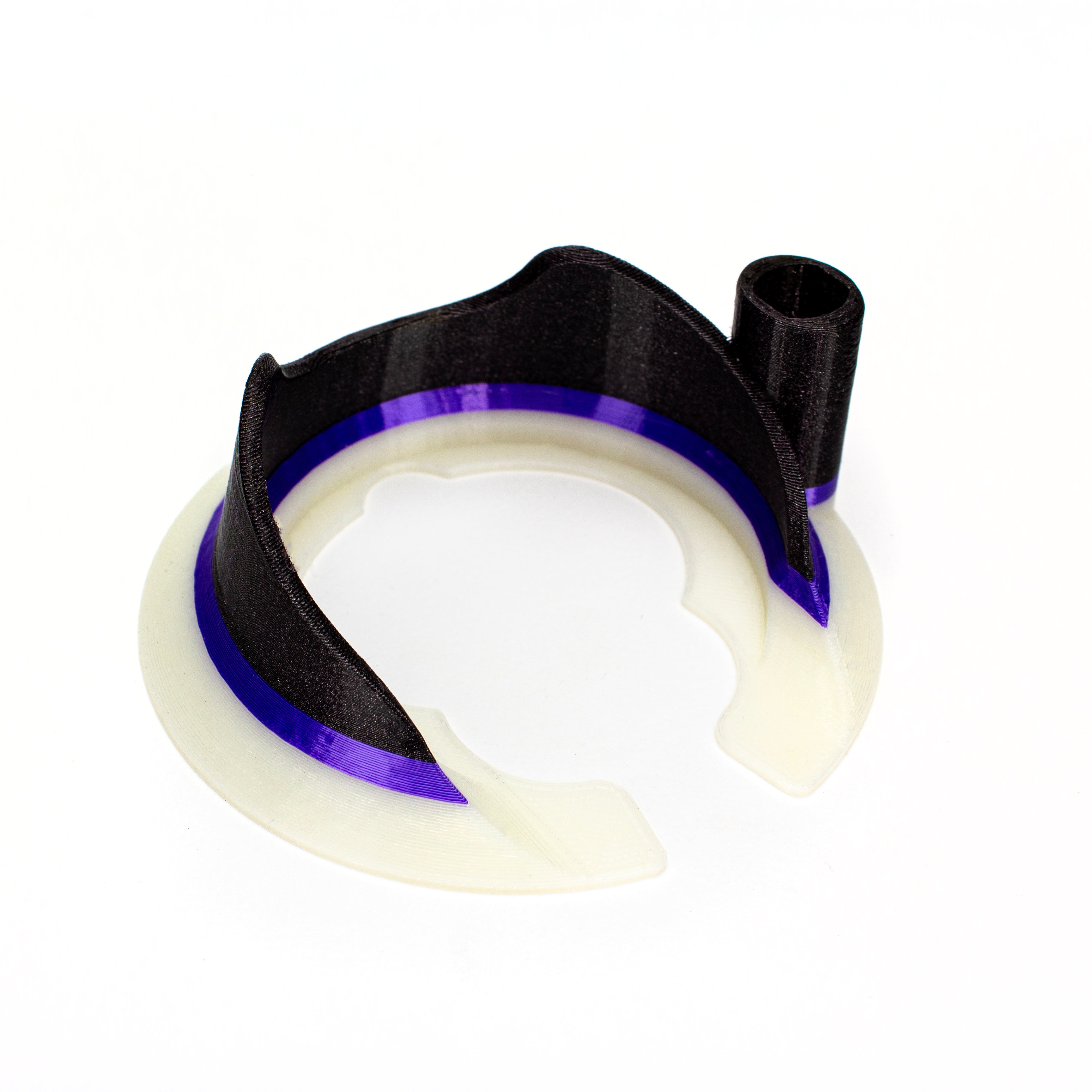Derek Holtz Black, Purple & White Peak Pro & Hot Knife Base #DHZ37 - Planet Caravan