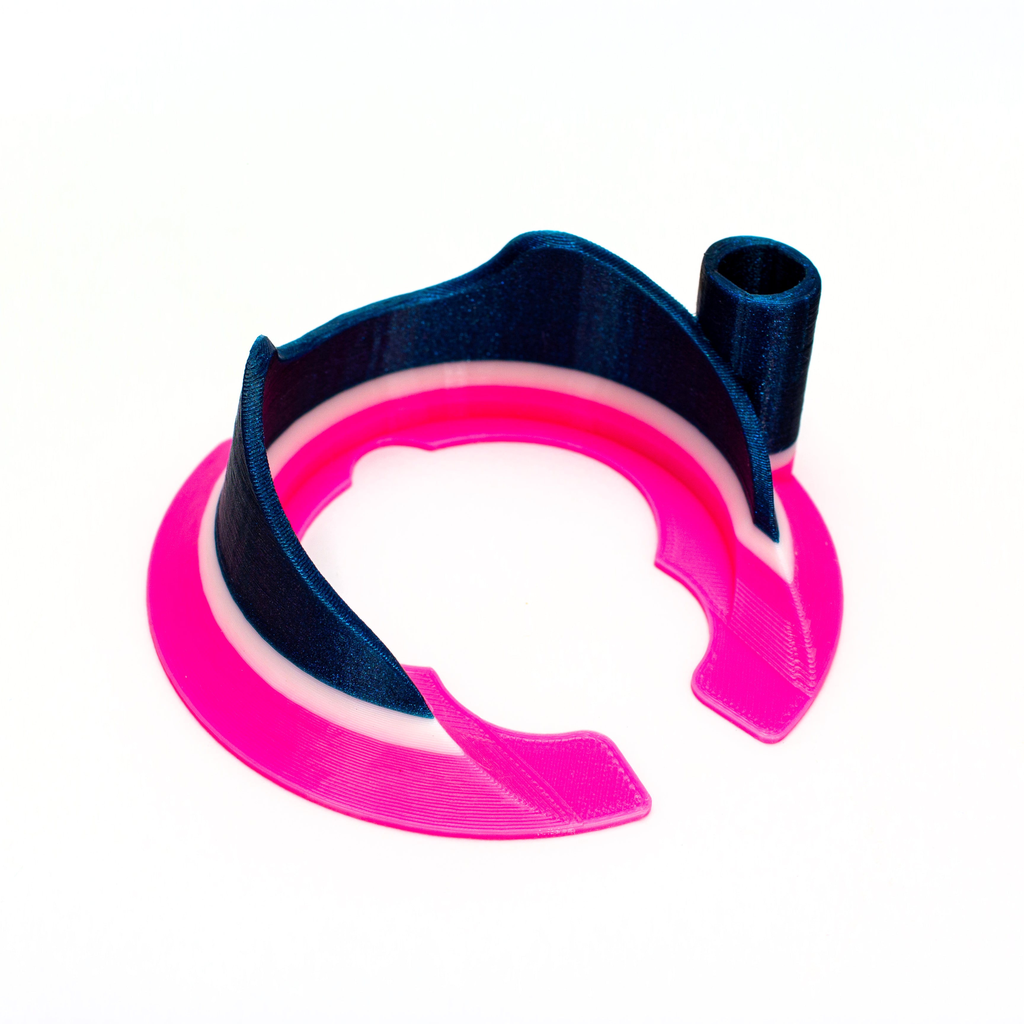 Derek Holtz Sparkle Blue, White & Pink Peak Pro & Hot Knife Base #DHZ44 - Planet Caravan