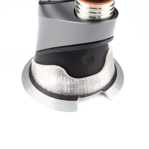 Derek Holtz Derek Holtz - Sparkle Clear, Black & Silver Peak Pro Base DHZ29 Vaporizer Accessories | Planet Caravan