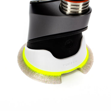 Derek Holtz White, Neon Yellow & Sparkle Clear Peak Pro Base #DHZ31 - Planet Caravan