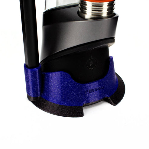 Derek Holtz Derek Holtz - Sparkle Indigo & Black Peak Pro & Hot Knife Base DHZ39 Vaporizer Accessories | Planet Caravan