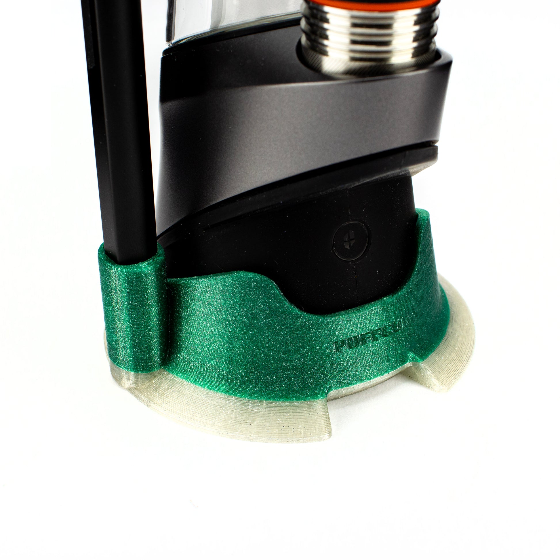 Derek Holtz Sparkle Turquoise & Clear Peak Pro & Hot Knife Base #DHZ43 - Planet Caravan
