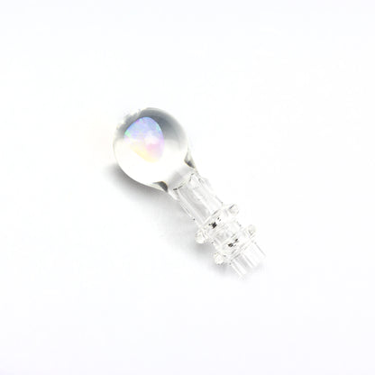 Lid Glass Clear Peak V2 Opal Joystick Cap #LID01 - Planet Caravan