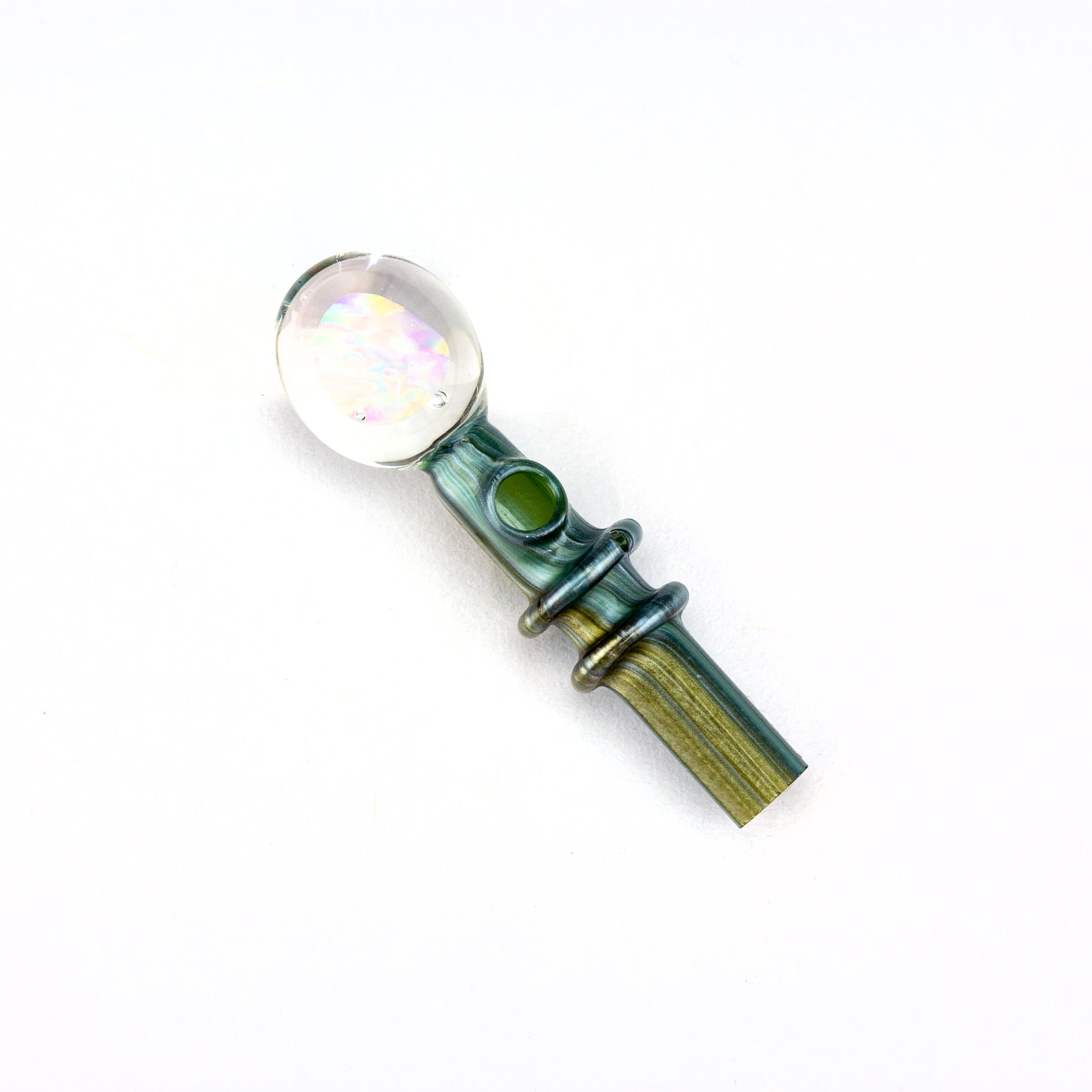 Lid Glass Neptunium Peak Pro Opal Joystick Cap #LID09 - Planet Caravan