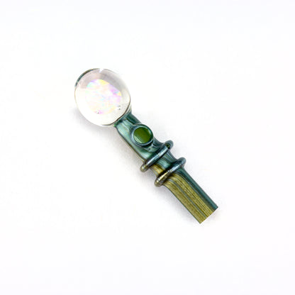 Lid Glass Neptunium Peak Pro Opal Joystick Cap #LID09 - Planet Caravan