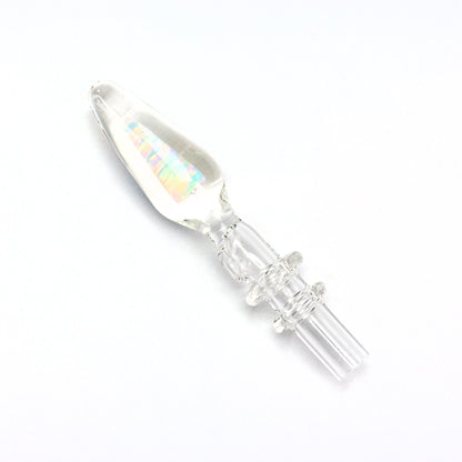 Lid Glass Clear Peak Pro Opal Spike Joystick Cap #LID11 - Planet Caravan