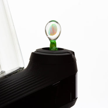 Lid Glass Chromium Peak V2 Opal Joystick Cap #LID02 - Planet Caravan
