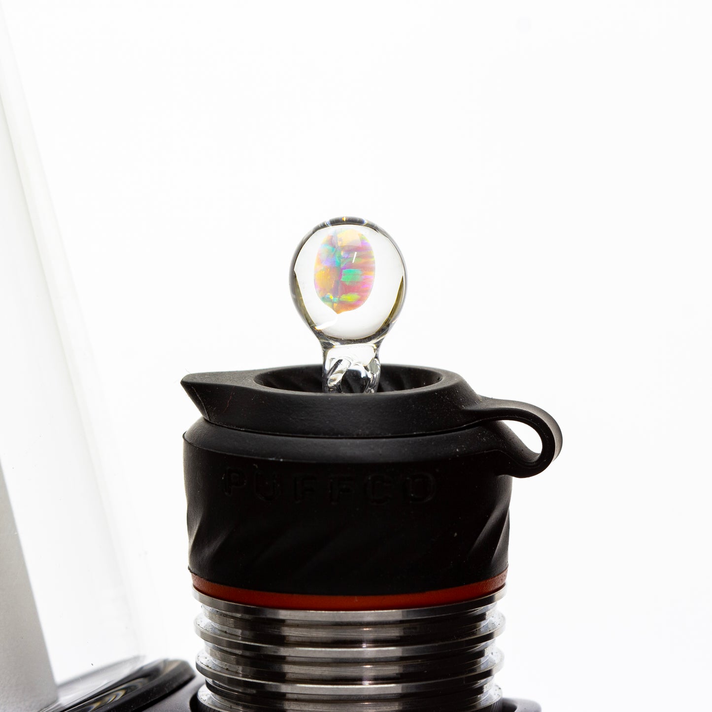 Lid Glass Clear Peak Pro Opal Joystick Cap #LID06 - Planet Caravan
