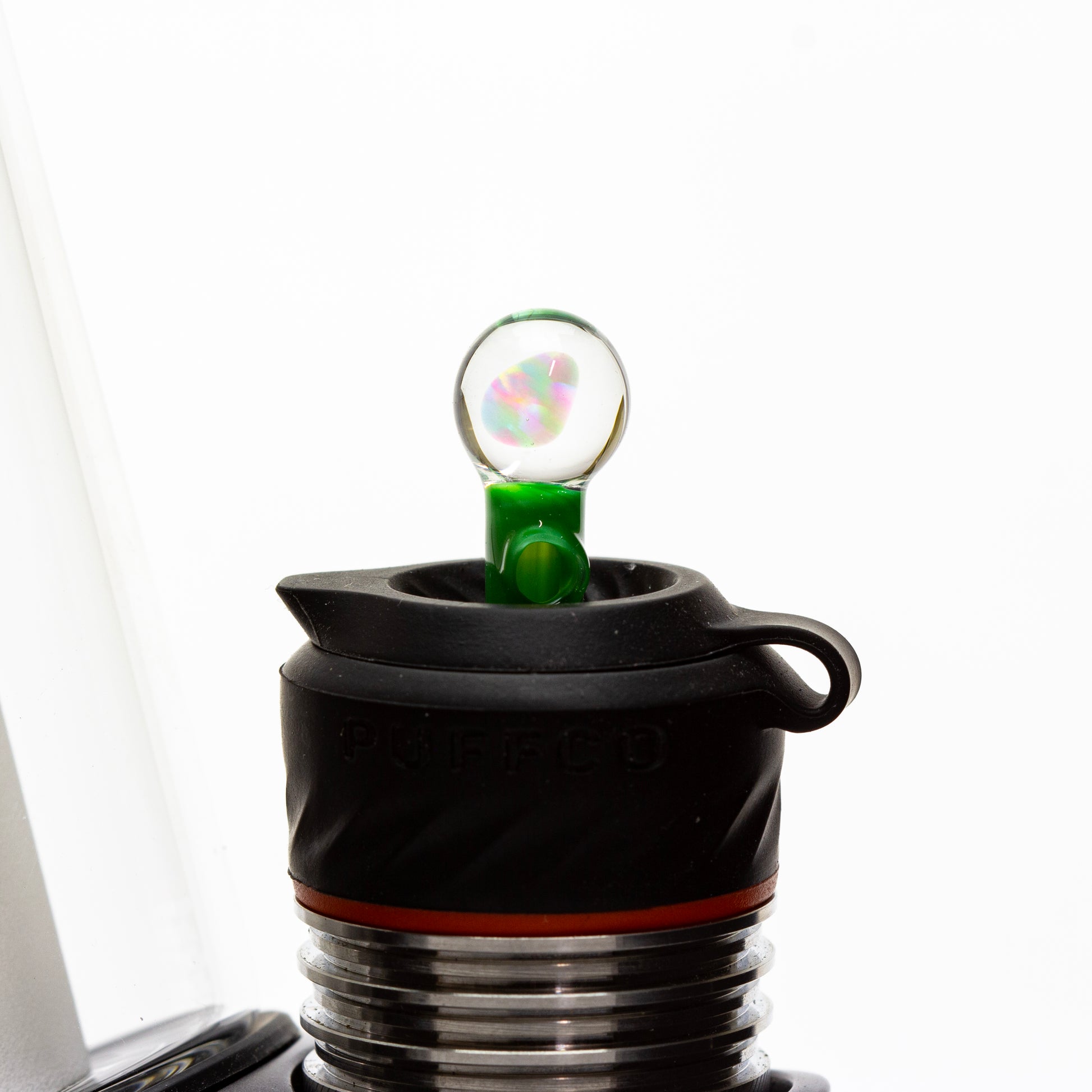 Lid Glass Chromium Peak Pro Opal Joystick Cap #LID07 - Planet Caravan