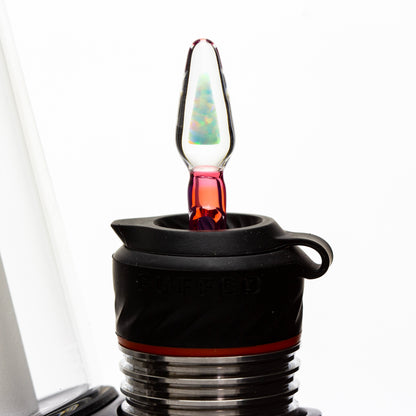 Lid Glass Telemagenta Peak Pro Opal Spike Joystick Cap #LID15 - Planet Caravan