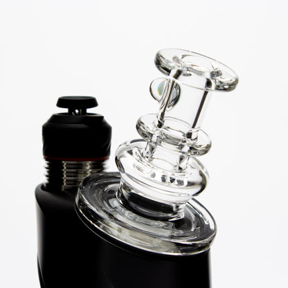 Charlie Shaw Glass Clear Opal Peak Dry Top Attachment #CSG23 - Planet Caravan